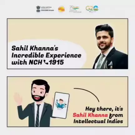 YouTuber Sahil Khanna spills the beans on his experience with National Consumer Helpline 1915!

To know more 👆

#nch1915 #successstory