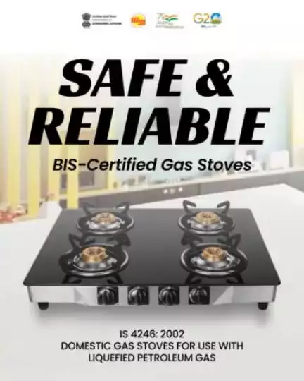 While buying a gas stove, always ensure it's BIS Certified.

#gasstove #safetyfirst #qualitystandard #safetystandards