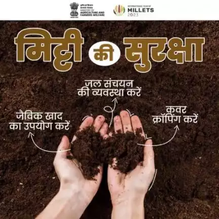 मिट्टी की सुरक्षा करने से फसलों की गुणवत्ता व उत्पादन में वृद्धि आती है, जल संसाधन की बचत होती है और खेती की लागत को भी कम किया जा सकता है।
#agrigoi #SoilHealth #farmers #organicfarming #naturalfarming