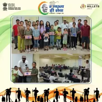 As part of the #SwachhataHiSeva campaign, CIH, Nagaland organized an essay and painting competition on 29th September 2023 for the kids of staff and trainees of the Skill development course on #CleanIndia & #GarbageFreeIndia movement.