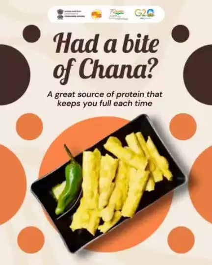 Discover the power of Chana! 
Packed with nutrients, this superfood is not only delicious but also a great source of protein and energy.

#healthyeating #healthylifestyle #energysource