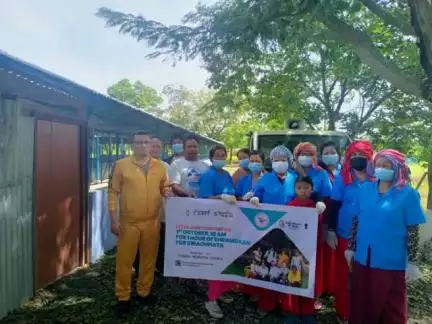 Deputy Commissioner of Thoubal led a #SwachhataHiSeva - #Shramdaan initiative at office premises and the surrounding areas of Deputy Commissioner's Office Complex.

📸 : #DiprManipur