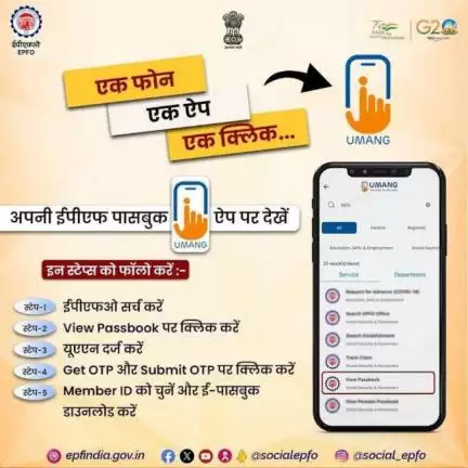 View your EPF passbook on the UMANG App with these easy steps…

#AmritMahotsav #epfowithyou #epfo #epf #HumHaiNa #ईपीएफ