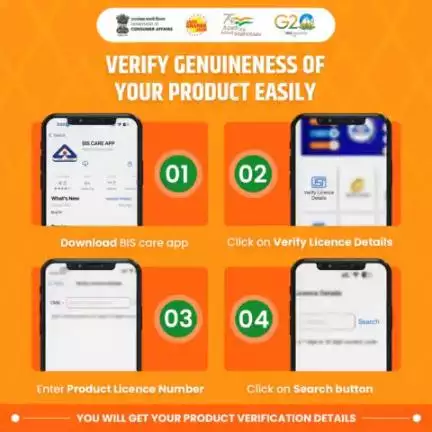 This is how you can check the genuineness of any product on the #BISCareApp in just 4 simple steps.

Know Here!

#ConsumerAwareness #qualitystandard