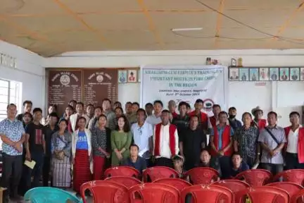 CIH, Central Institute of Horticulture, Medziphema, Nagaland in collaboration with District Administration of Mon, Govt. Nagaland conducts Awareness cum farmers training on important Horticulture crops in the region. 
#agrigoi #Horticulture