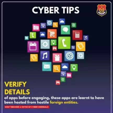 Your digital safety is paramount. Always verify the apps you rely on to guard against foreign entities. 🌐🔒 #CyberSecurityAwareness