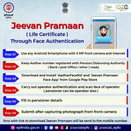 Secure and hassle-free authentication with just a quick glance!  

#epfowithyou #Helpline #PF #epf #HumHaiNa #epfo