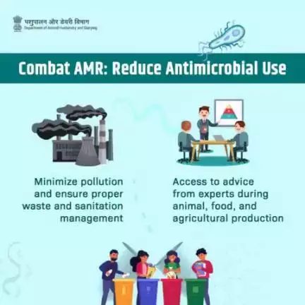 Let’s raise awareness and promote responsible antibiotic use to ensure a healthier future for all ! 
#AMRAwareness #LivestockHealth #WAAW #Animalhusbandry