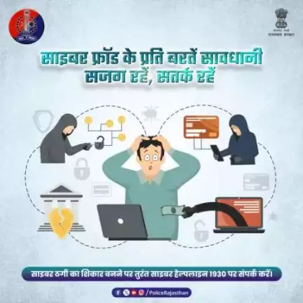 #CyberCriminals के झांसे में ना आएं, वो लॉटरी लगने का देंगे लालच,
आप से OTP- Password शेयर करने को कहेंगे।

ऐसी गलती ना करें, यह बहुत भारी पड़ सकती है, इससे अकाउंट ख