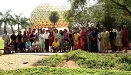 Students participating at the Auroville Exposure tour under #EkBharatShreshthaBharat programme continue their learning with an emphasis on stillness in body and mind on the second day