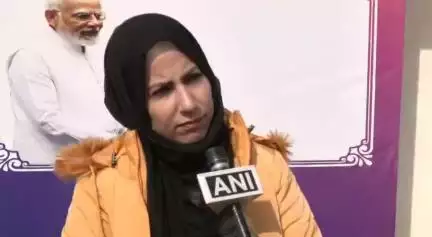 Media bites of candidate after receiving Offer of Appointment during Rozgar Mela at BSF Srinagar.