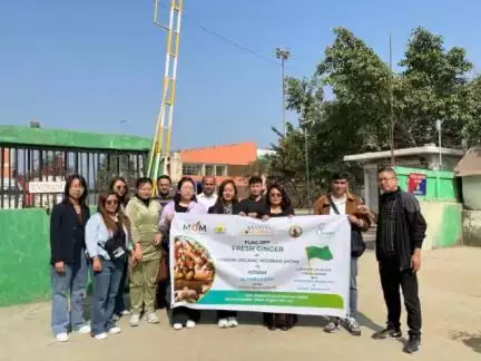 Sialkal Organic FPC & Mawmrang Organic FPC, Mizoram under #MOVCDNER, dispatched their 1st consignment of 20MT of fresh #ginger out of total order of 200MT to Assam on 1st March 2024. The partnership was facilitated & supported by the MOM.