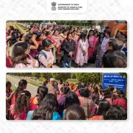 As part of the grand celebration, the women of Krishi Bhawan were given a tour of the fields of PUSA campus, the seat of India’s Green Revolution.

#InternationalWomensDay